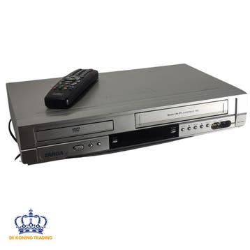 TARGA DPV-5400x | VHS Videorecorder | DVD Speler | Video, Verzenden, Gebruikt, VHS-speler of -recorder