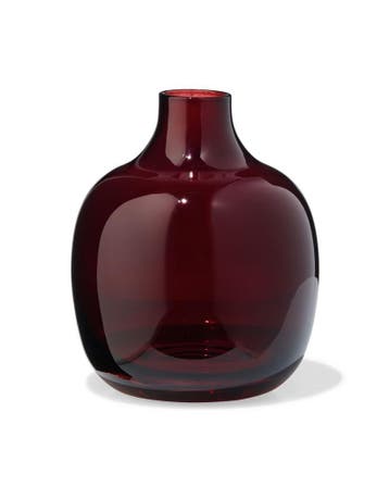 HEMA Vaas voor geurstokjes 8.4x10cm glas bruin, Verzenden, Nieuw