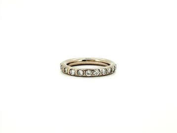 Zonder minimumprijs - Ring - 18 karaat Witgoud - 1.60ct. tw., Nieuw
