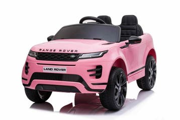 Kinderauto, Range Rover Evoque, roze, FM , BlueTooth NIEUW!, Ophalen of Verzenden, Nieuw