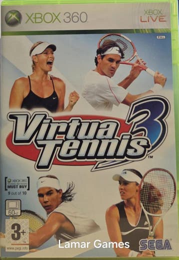Virtua Tennis 3 (xbox 360 used game), Ophalen of Verzenden, Zo goed als nieuw