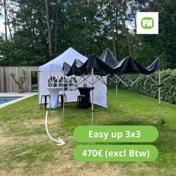 Easy-up Tenten, Tuin en Terras, Partytenten, Ophalen, Opvouwbaar, Partytent, Nieuw