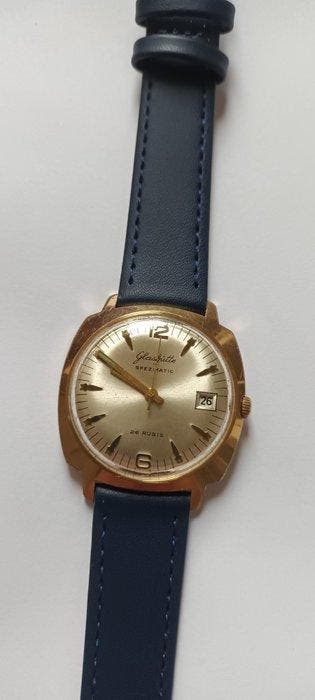 GUB GLASHUTTE spezimatic cal . 74 - jumbo - gold - plated -, Sieraden, Tassen en Uiterlijk, Nieuw
