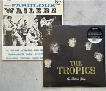 The Wailers, The Tropics - 2 x great Garage Rock albums -, Cd's en Dvd's, Nieuw in verpakking