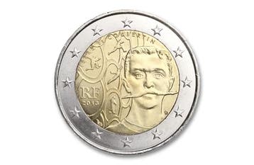 2 euro Pierre de Coubertin 2013 - Frankrijk, Verzenden