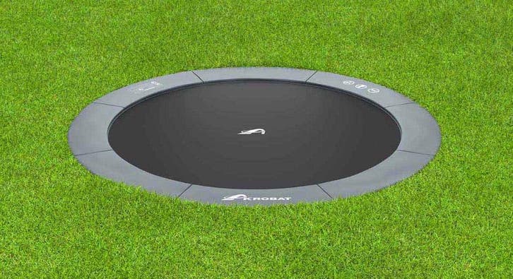 Flat to the ground Trampoline Akrobat Orbit 365 cm, Kinderen en Baby's, Speelgoed | Buiten | Trampolines, Nieuw, Ophalen of Verzenden