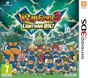 Inazuma Eleven 3 Lightning Bolt - Nintendo 3DS - Geek Out!, Spelcomputers en Games, Online, 2 spelers, Zo goed als nieuw, Sport