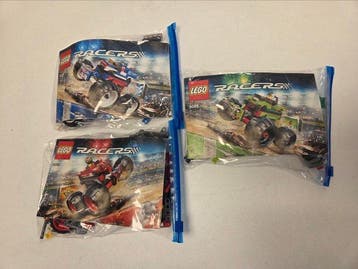 Lego Set - Racers - LEGO Nitro Predator 9095 + LEGO Crazy, Nieuw