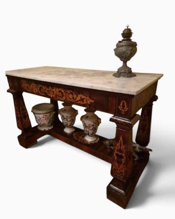 Wandtafel - Palissander, fruitboomhout