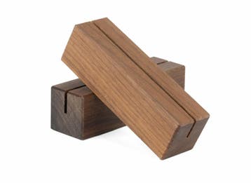 10cm - Houten Kaarthouder / Tafelstandaard / Menukaartho...
