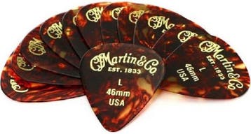 Martin 18A0049 standaard plectrum light 0.46 mm 12-pack, Muziek en Instrumenten, Instrumenten | Toebehoren, Ophalen of Verzenden