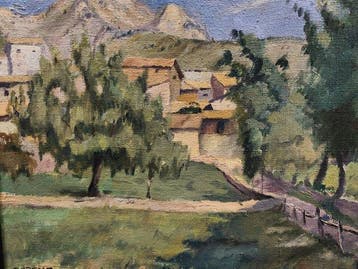 Isidre Odena Daura (1910 - 2008) - Pueblo en Verano - NO