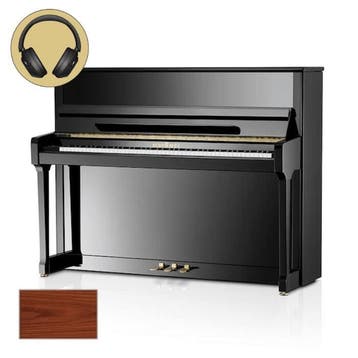 Schimmel Classic C116 T TwinTone NB messing silent piano, Nieuw, Bruin, Piano