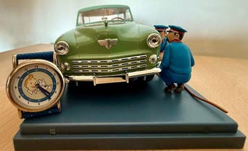 Une montre Tintin + une voiture 1/24e - 2 Verzamelobject -, Nieuw