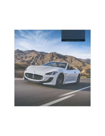 2015 MASERATI GRANCABRIO MC SPORT BROCHURE ENGELS, Nieuw, Author