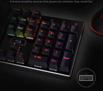 Mechanisch Gaming Toetsenbord RGB 104 Toetsen Hot-Swap, Verzenden, Nieuw