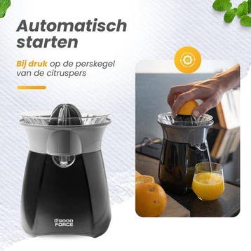 2dekans | GoodForce Citruspers - Elektrische Sinaasappelpers, Ophalen of Verzenden, Zo goed als nieuw