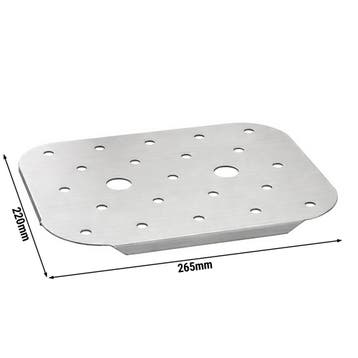 GGM Gastro | (4 stuks) RVS lekrooster GN 1/2 | AGGNBK12 |, Verzenden, Overige typen