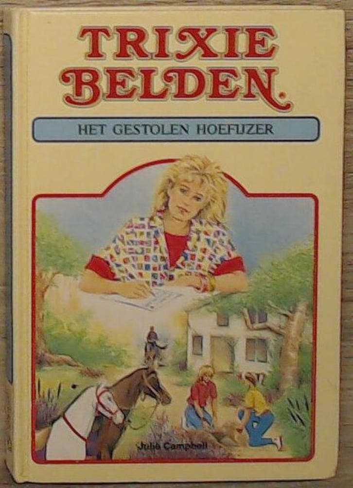 TRIXIE BELDEN. HET GESTOLEN HOEFIJZER - Naomi Campbell, Boeken, Kinderboeken | Jeugd | 13 jaar en ouder, Zo goed als nieuw, Verzenden