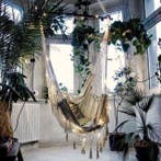 Hangmat Zitting | Katoen 280gr | Laatste Stuks!, Binnen, Opvouwbaar, Nieuw, Ophalen of Verzenden