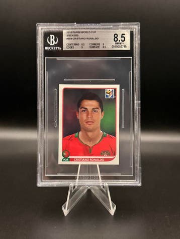 Beckett Bgs 8.5 Panini Africa World Cup 2010 Cristiano Ronal, Verzenden, Zo goed als nieuw, Losse kaart