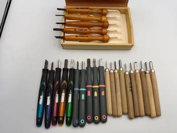 Japanese carving knives, multiple items for sale  -