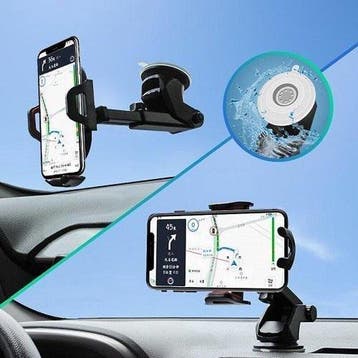 Telefoonhouder auto – Zuignap Dashboard/Voorruit –, Ophalen of Verzenden, Nieuw