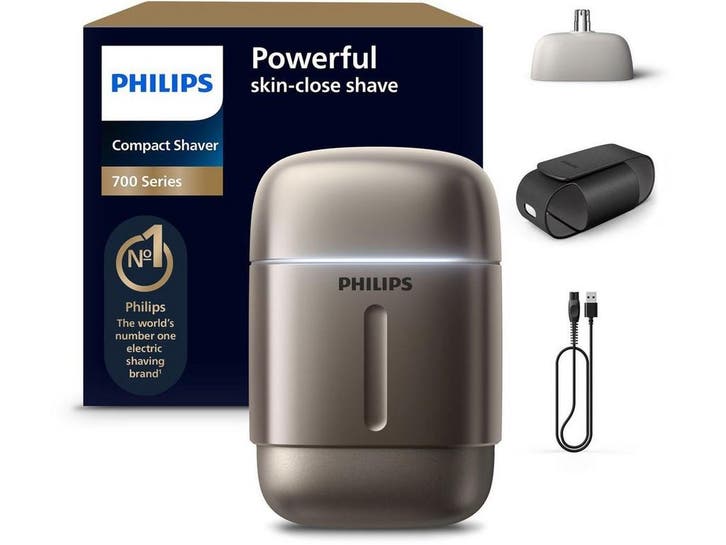 Philips Shaver Series 700 - Compact Elektrisch, Witgoed en Apparatuur, Persoonlijke-verzorgingsapparatuur, Nieuw, Verzenden