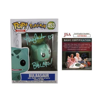 Signed Funko Pop Pokemon  Bulbasaur 453 Signed Tara Sands, Verzenden, Nieuw