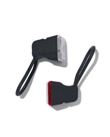 HEMA LED fietslampjes zwart - 2 stuks, Fietsen en Brommers, Verzenden, Nieuw
