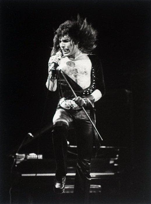 Gijsbert Hanekroot - Freddie Mercury, Queen, The Hague, 1974, Antiek en Kunst, Kunst | Designobjecten