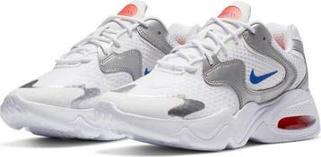 Nike Air Max 2X Dames Sneakers - 38 - White/Racer, Verzenden, Nieuw