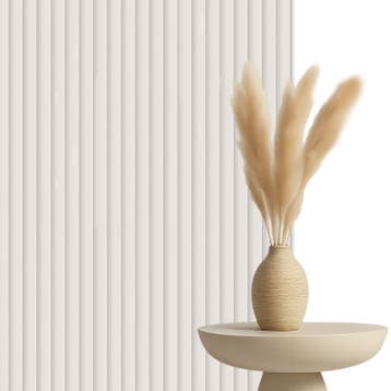 Suede Wandpanelen Akoestische Wandpanelen 280x60 Lattenwand, Beige, Hout, Nieuw, Ophalen of Verzenden
