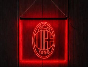 Led bord AC Milaan, Ophalen of Verzenden, Nieuw, Clubaccessoires