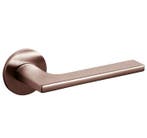 Olivari deurklink Lotus op rozet brons mat titaan PVD, Verzenden, Nieuw