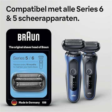 Braun cassette series 5/6  53B (Scheerbladen, Personal Care), Verzenden, Nieuw, Overige typen