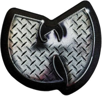 Wu-Tang Clan Steel Logo- Patch officiële merchandise, Ophalen of Verzenden, Nieuw, Kleding
