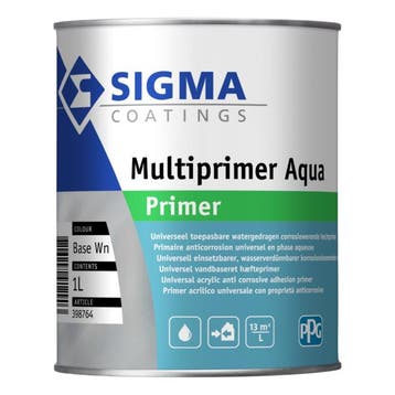 Multiprimer Aqua 1 liter, Ophalen of Verzenden, Nieuw