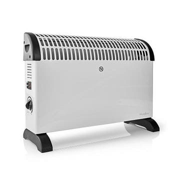 Convectorkachel | Nedis (2000W, Ruimtes tot 25 m², Wit), Doe-het-zelf en Verbouw, Verwarming en Radiatoren, Verzenden, Nieuw