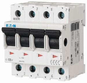 Eaton hoofdschakelaar 4-polig 63A – IS-63/4 (276277), Doe-het-zelf en Verbouw, Elektra en Kabels, Ophalen of Verzenden, Nieuw