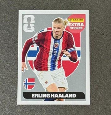2026 Panini FIFA World Cup 2026 Erling Haaland Zusätzlicher, Nieuw