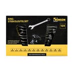 Benson 12-delige ring- en steeksleutelset - 6 tot 22 mm -..., Ophalen of Verzenden, Nieuw