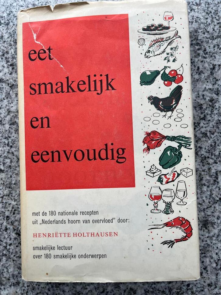 Nederlands hoorn van overvloed, Boeken, Kookboeken, Nederland en België, Gelezen, Voorgerechten en Soepen, Hoofdgerechten, Tapas, Hapjes en Dim Sum