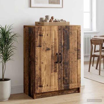 vidaXL Dressoir Oud hout 66 x 34,5 x 87 cm Bewerkt hout, Verzenden, Nieuw, Overige houtsoorten, Minder dan 50 cm