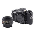 Minolta X-500 body + MD 50mm f/1.7 objectief - Tweedehands, Audio, Tv en Foto, Fotocamera's Digitaal, Verzenden, Gebruikt, Spiegelreflex