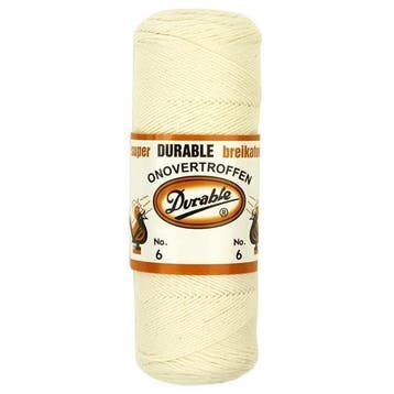 Durable Breikatoen 87 Ecru - Haakgaren / Breigaren, Hobby en Vrije tijd, Breien en Haken, Ophalen of Verzenden, Nieuw, Breien of Haken