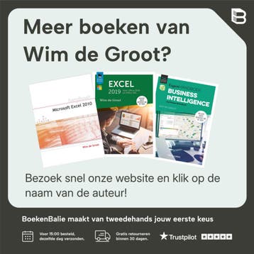 Datavisualisatie in Excel / Expert handboek 9789059409767, Boeken, Verzenden, Zo goed als nieuw, Wim de Groot