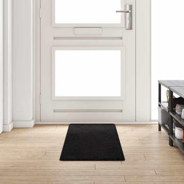 vidaXL Tapijt Loper Zwart 50 x 200 cm 100% Polypropylene, Huis en Inrichting, Verzenden, Nieuw, Zwart