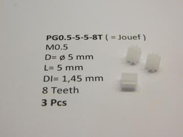 micromotor PG0.5-5-5-8T Zahnrad, Overige merken, Gelijkstroom, Verzenden, Overige typen