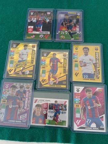 2023/24 Panini Megacracks Lamine Yamal Rookie-kaart, Limited, Nieuw